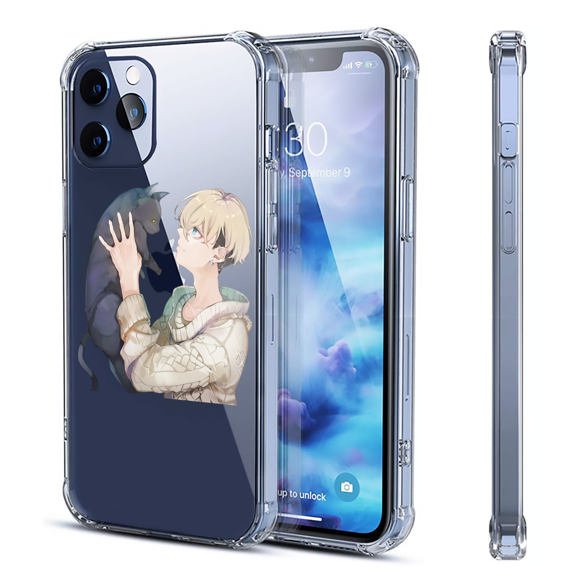 （画像用） 東京リベンジャーズ Tokyo Revengers 【iPhone 12シリーズ対応】透明スマホケース（クリアソフトケース）
